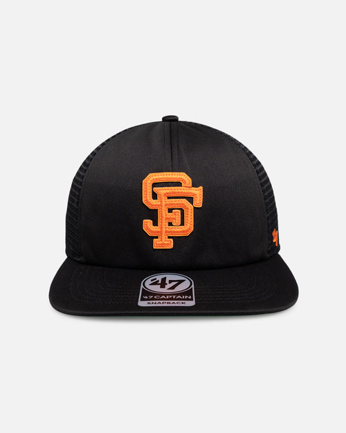 47 Brand San Francisco 49ers '47 Captain Vintage Trucker Snapback Black