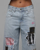 Loiter Patchwork Jeans Denim