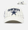 Pro Standard Dallas Cowboys Pinstripe Dad Hat Strapback Eggshell/Yellow