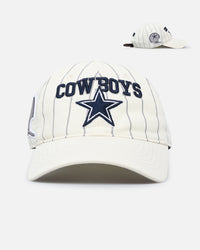Pro Standard Dallas Cowboys Pinstripe Dad Hat Strapback Eggshell/Yellow
