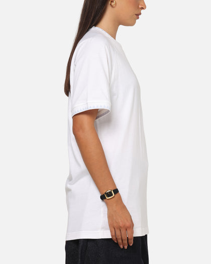 Adidas Chest Stripes Engineered T-Shirt White