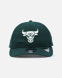 New Era Chicago Bulls 'Retro Crown Classic' 9FIFTY Retro Crown Strapback Dark Green