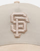 New Era San Francisco Giants 'Cream Suede' 9FORTY A-Frame Strapback Stone/Oatmilk
