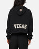 Pro Standard Women's Vegas Golden Knights Woven Half Zip Cropped Jacket Black