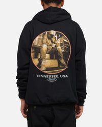 Morgan Wallen Morgan Tennessee Hoodie Washed Black