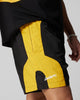 Loiter Subculture Panel Shorts Black/Yellow