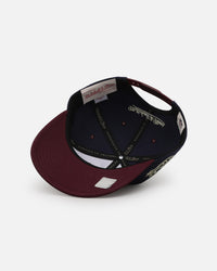 Mitchell & Ness Las Vegas Raiders 'Acai' Deadstock Snapback Deep Blue