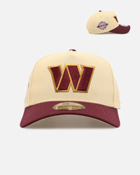 New Era Washington Commanders 'Vintage' 9FORTY A-Frame Snapback Vegas Gold