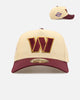 New Era Washington Commanders 'Vintage' 9FORTY A-Frame Snapback Vegas Gold