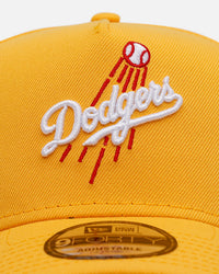 New Era Los Angeles Dodgers 'Sunshine' 9FORTY A-Frame Snapback Canary