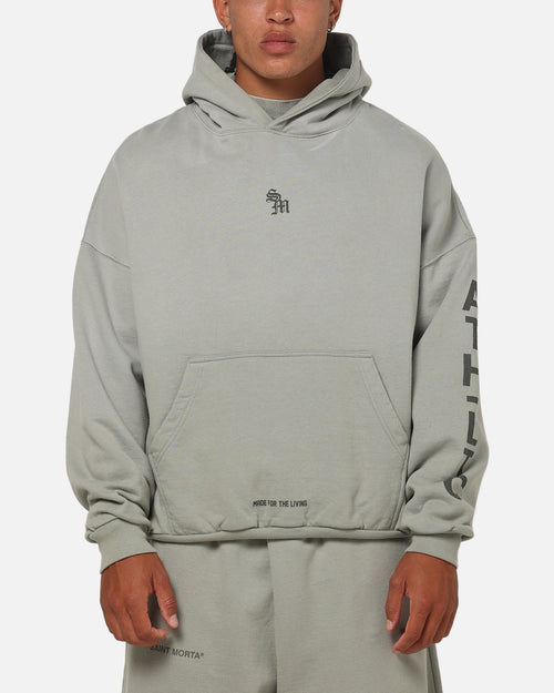 Saint Morta Athltc R3 Boxy Hoodie Pigment Washed