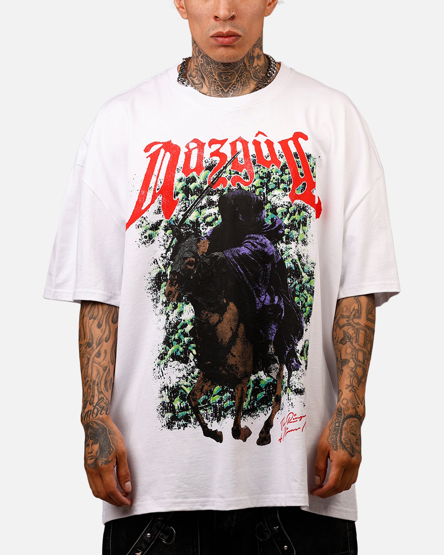 73Studio X The Lord Of The Rings Nazgul Heavyweight Vintage T