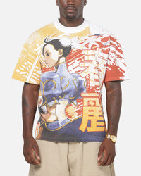 73Studio X Street Fighter Chun Li All Over Print T-Shirt Black