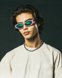 Loiter X Nuqe Ethereal Sunglasses Lilac Dawn