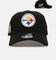 New Era Pittsburgh Steelers 'Black And Team Color' 9FORTY A-Frame Snapback Black/Official Team Color