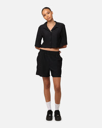 XXIII Women's Pleated Shorts Black