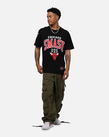 Hyperfly X My Hero Academia V NBA Chicago Bulls T-Shirt Black