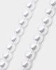 Raising Hell Women's Around The World Necklace Lilac/White Gold