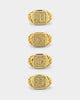 NXS Alphabet Championship Ring Gold