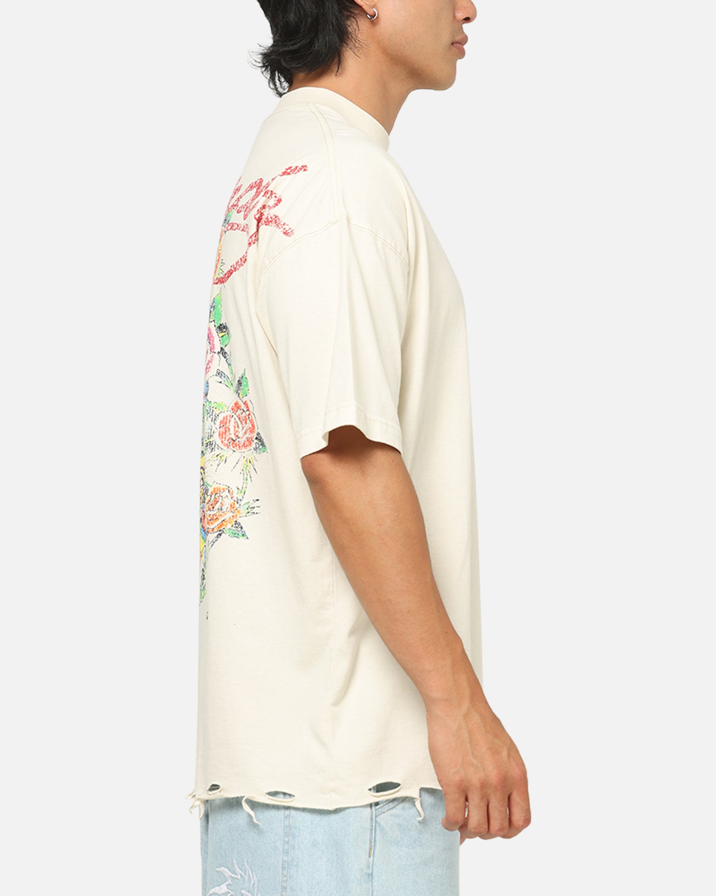 Ed Hardy Venom Rose T-Shirt Washed White | Culture Kings US