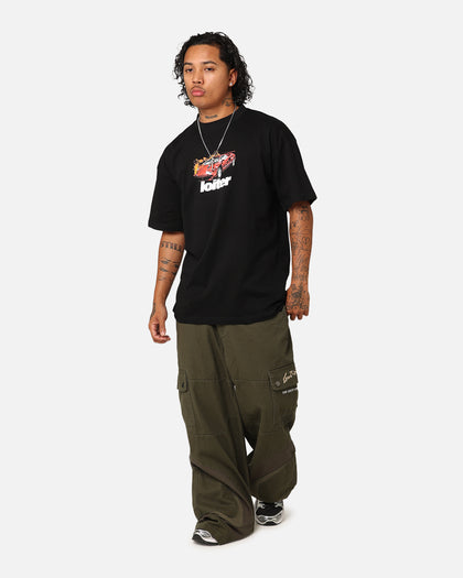 Loiter Collision T-Shirt Black