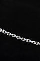 House Of Auric Straight Cut Cable Bracelet Sterling Silver