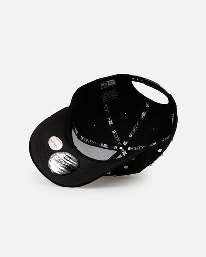 New Era New York Yankees 'Black Satin Hearts' 9FORTY A-Frame Snapback Black