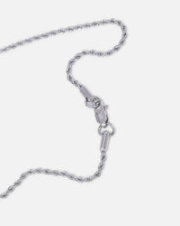 Saint Morta Cupid Pendant Chain White Gold