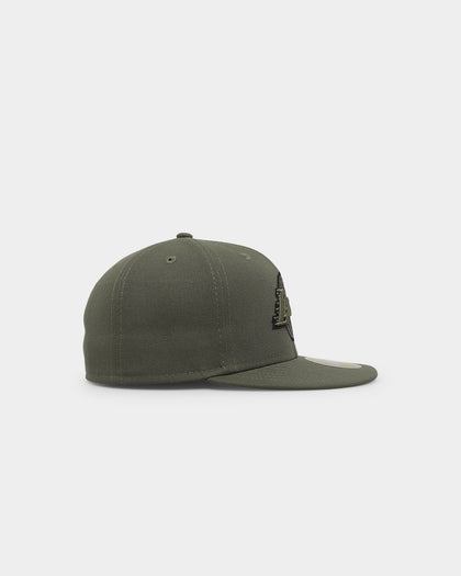New Era Los Angeles Lakers 'Olive Black' 59 FIFTY Fitted Olive/Black