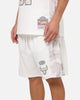 Mitchell & Ness Chicago Bulls Snow Camo Authentic Mesh Shorts White