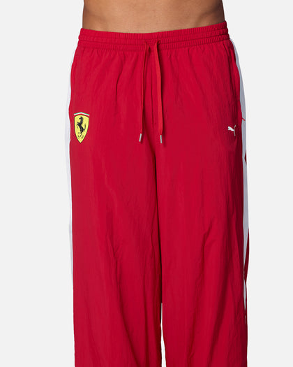 Puma X Scuderia Ferrari Drivers T7 Oversized Pants Cherry