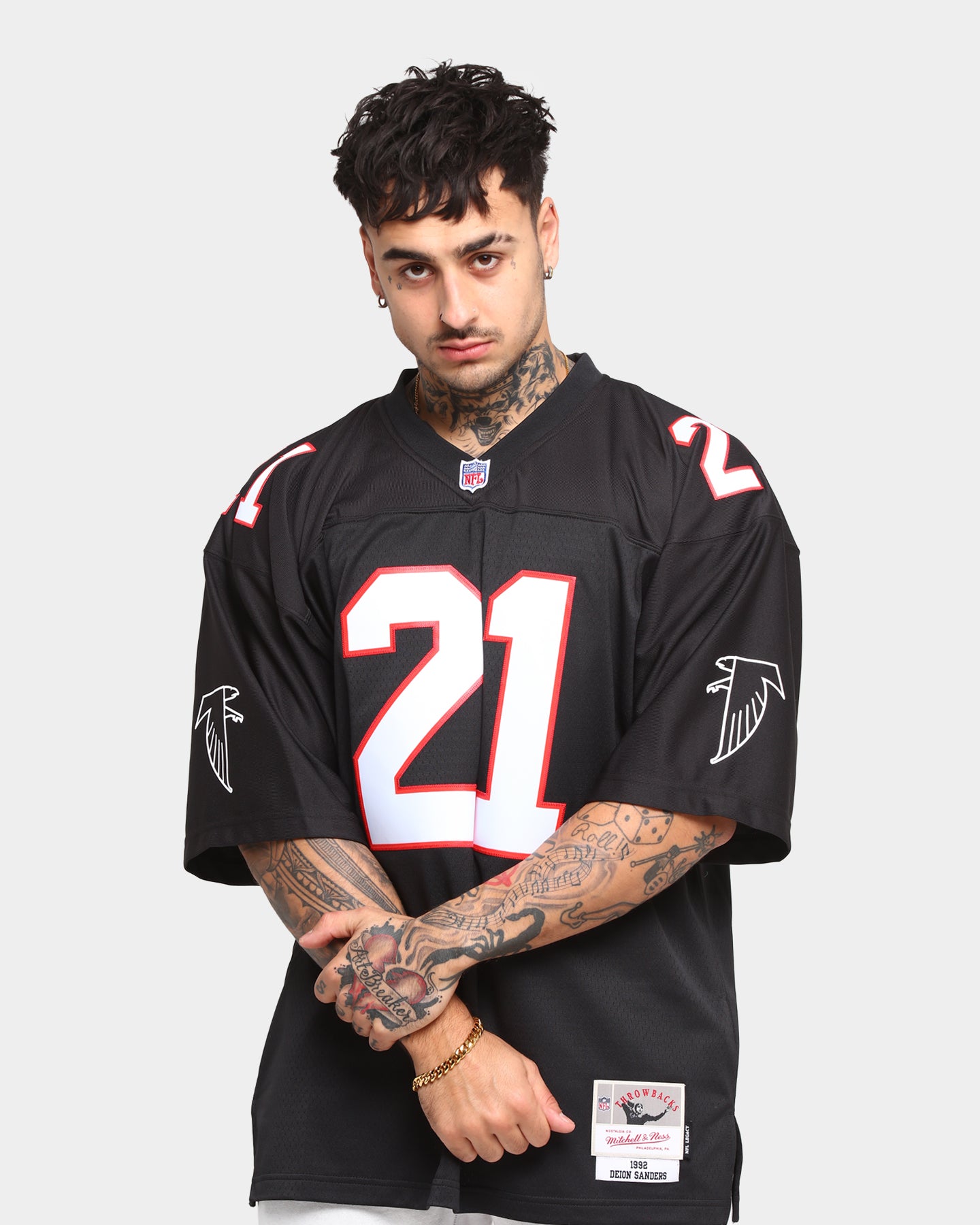 MItchell & Ness Men's Atlanta Falcons Deion Sanders #21 Legacy