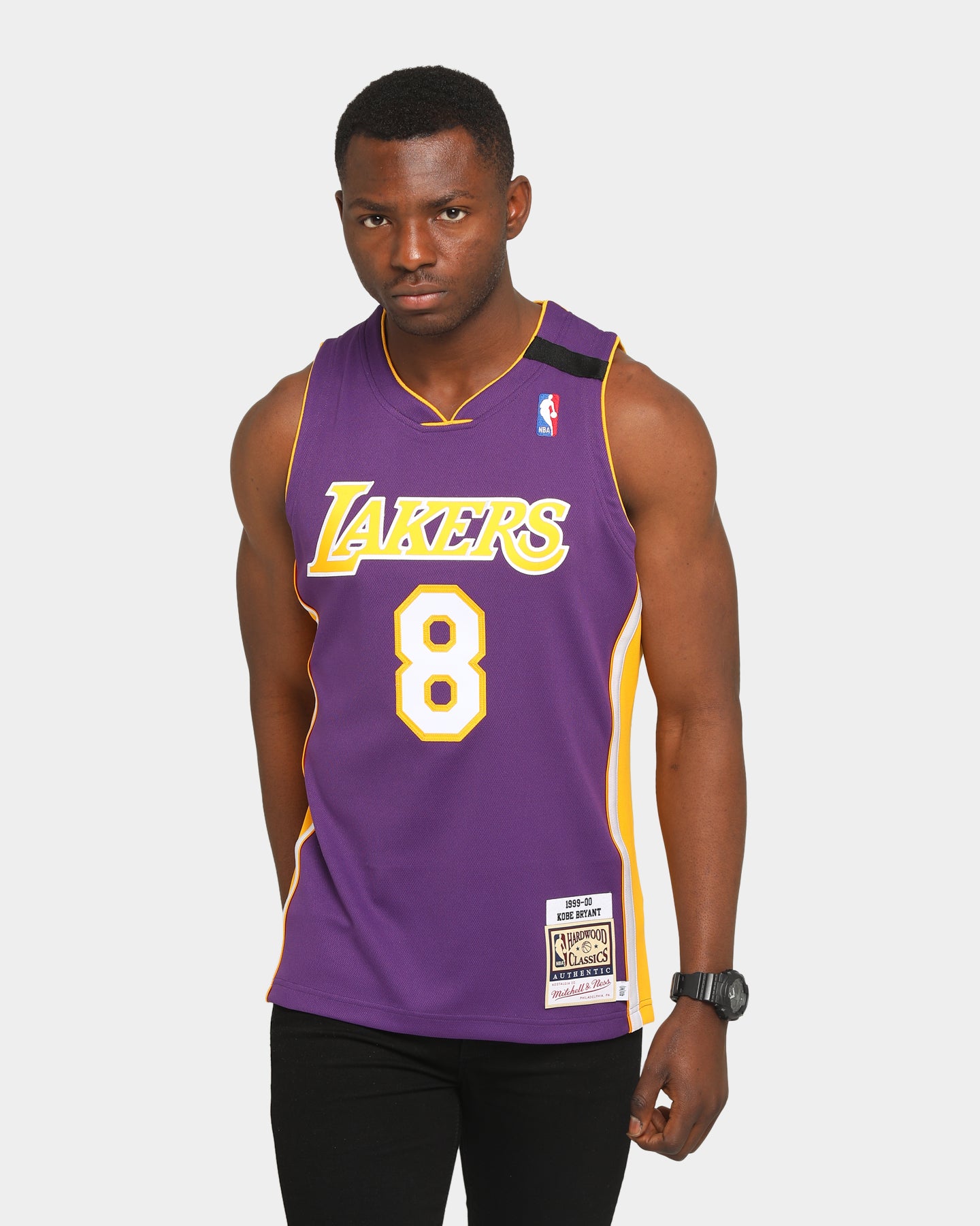 nba mitchell&ness LosAngeles lakers セット Mitchell & Ness Kobe Bryant #8 '99-'00 Authentic Los Angeles