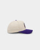 Mitchell & Ness Toronto Raptors Pro Crown Snapback Off White/Purple