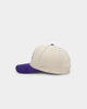 Mitchell & Ness Toronto Raptors Pro Crown Snapback Off White/Purple