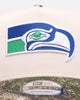 New Era Seattle Seahawks 'Realtree Visor' 9FORTY A-Frame Snapback Cream/Camo