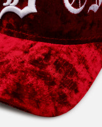 New Era Detroit Tigers 'Crushed Velvet Dreams' 9FORTY A-Frame Snapback Maroon