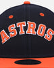 New Era X Felt Houston Astros 9FIFTY Snapback Navy