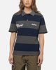 Carre Common Striped Polo Forest/Navy