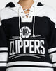 47 Brand LA Clippers Superior Lacer Hoodie Jet Black