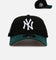 New Era New York Yankees 'Black Dark Green' 9FORTY A-Frame Snapback Black/Dark Green