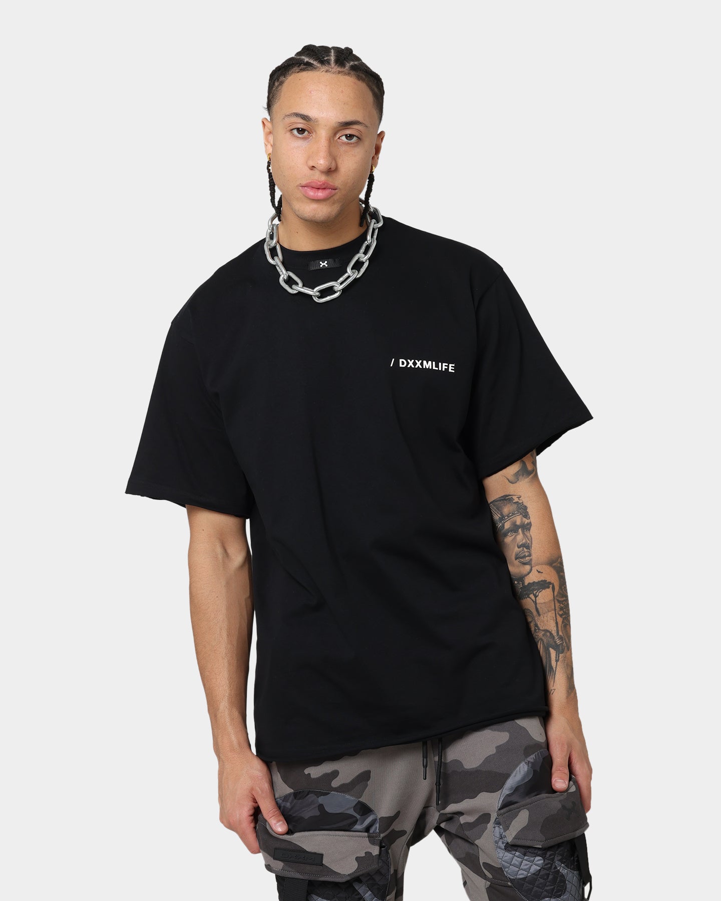 DXXMLIFE L-4 CXre Baggy T-Shirt Black | Culture Kings US
