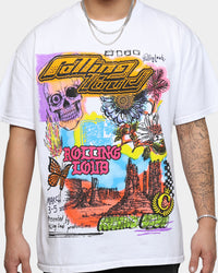Rolling Loud Rolling Loud Scrapbook T-Shirt White