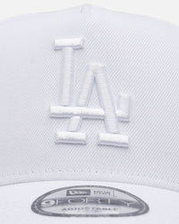 New Era Los Angeles Dodgers 'Easy White' 9FORTY A-Frame Snapback White/White