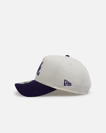 New Era Atlanta Braves 'Purple Haze 2.0' 9FORTY A-Frame Snapback Chrome/Purple