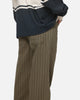 Carre Solace Jeans Green Pinstripe