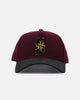 New Era Seattle Mariners 'Large Chenille' 9FORTY A-Frame Snapback Maroon