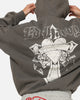 Ed Hardy Sacred Heart Hoodie Washed Charcoal