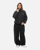 New Era Double Zip Track Jacket Black