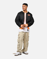 New Era X Alpha Series X NFL Cincinnati Bengals MA-1 Bomber Jacket Orange/Black